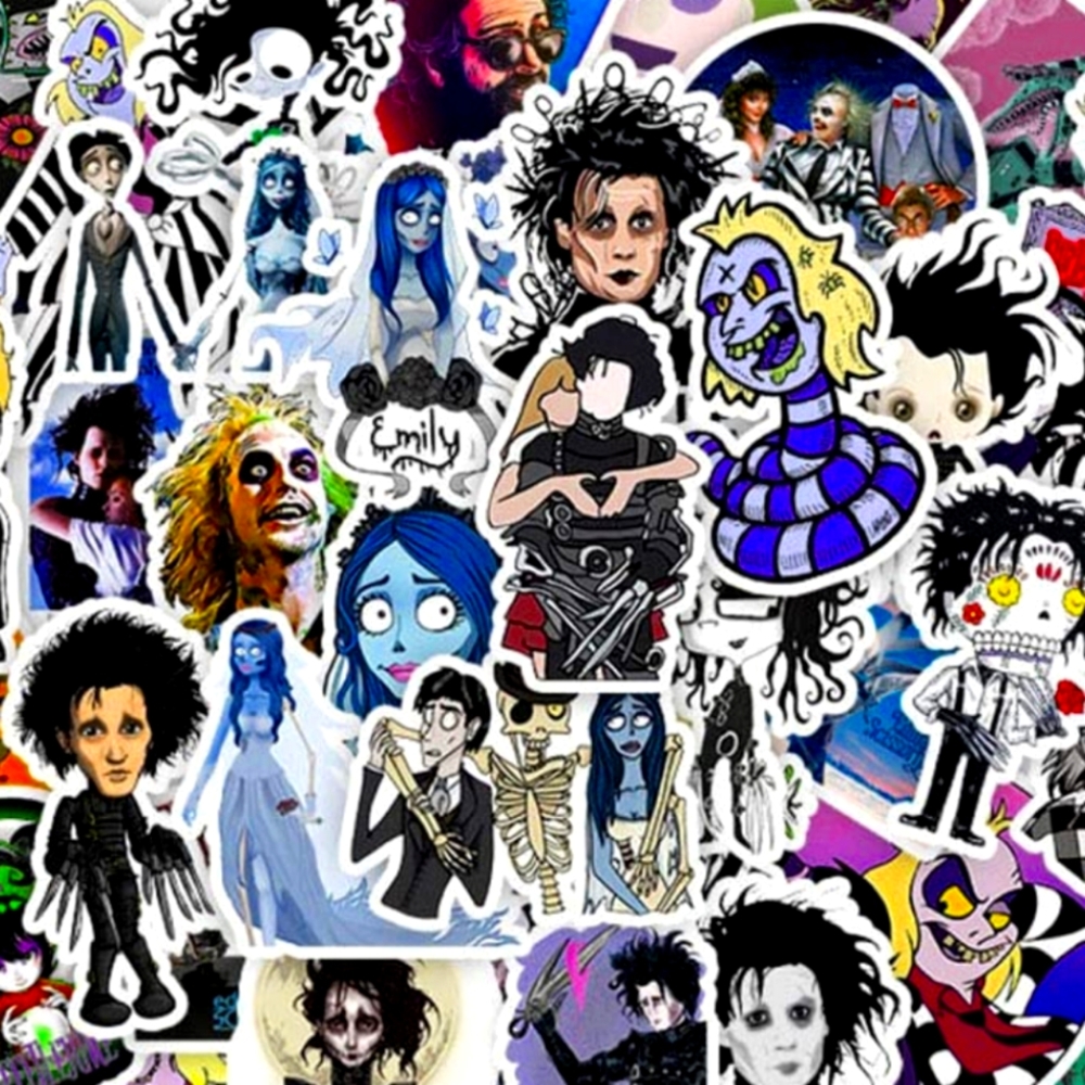 10 tim Burton stickers